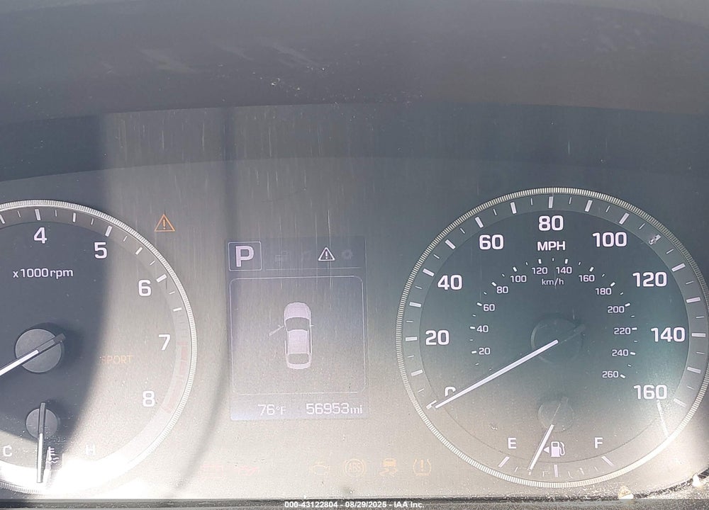 2016 HYUNDAI SONATA VIN: 5NPE24AF9GH307271