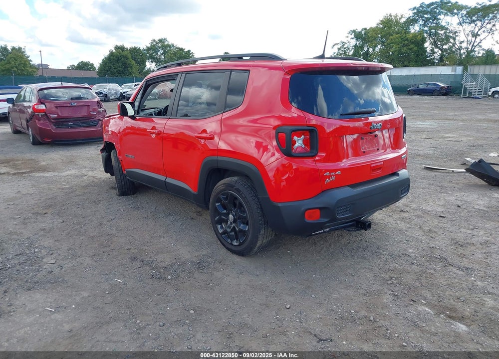 2018 JEEP RENEGADE LATITUDE 4X4 VIN: ZACCJBBB5JPH29353