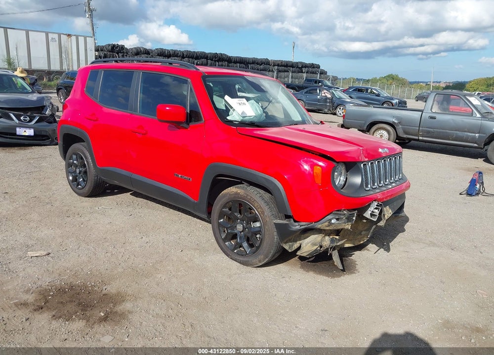 2018 JEEP RENEGADE LATITUDE 4X4 VIN: ZACCJBBB5JPH29353
