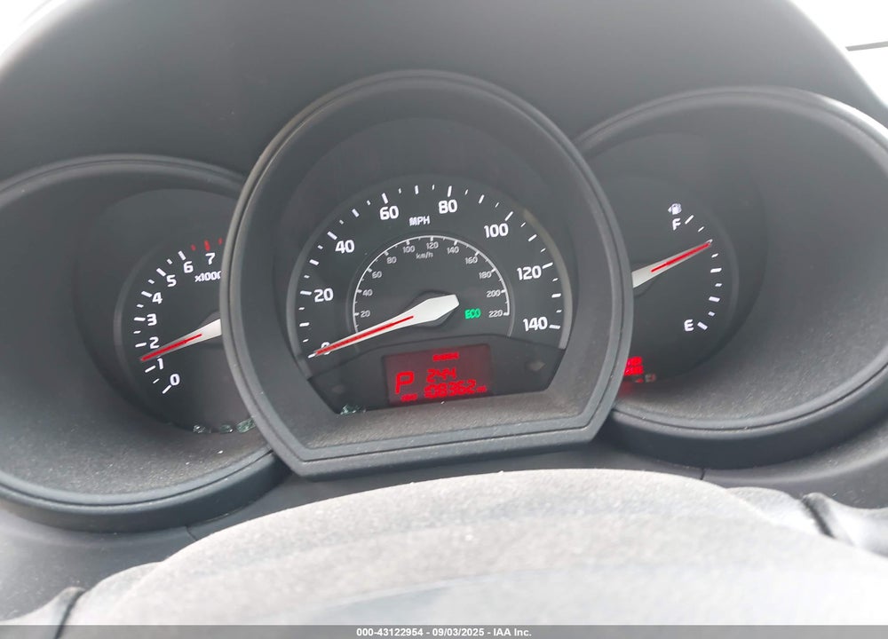 2013 KIA RIO VIN: KNADM5A37D6292449