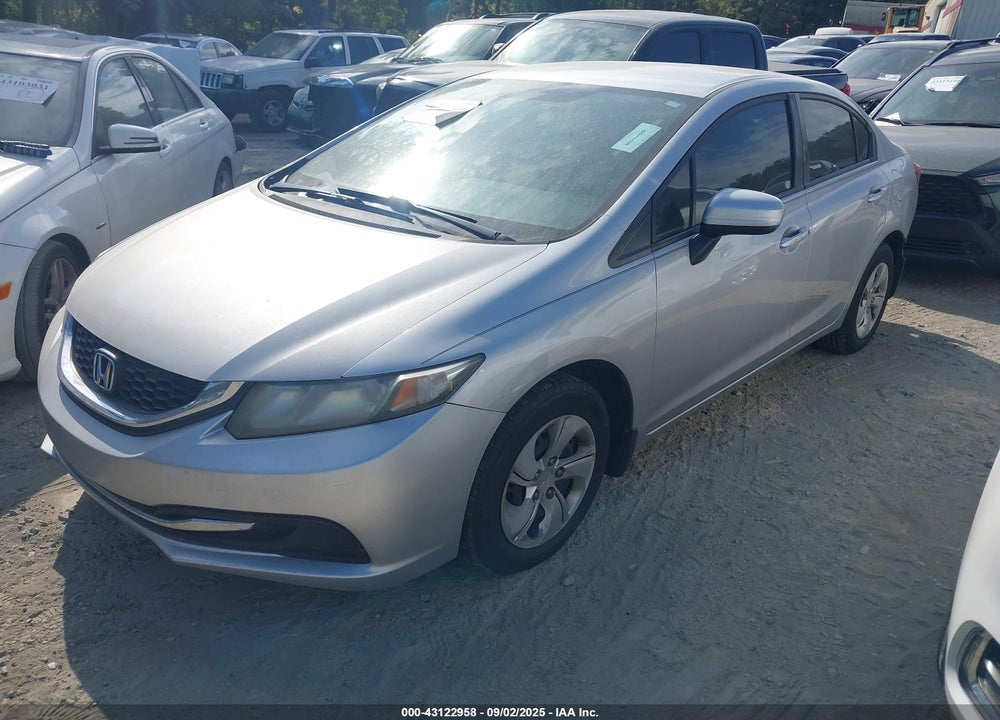 2015 HONDA CIVIC VIN: 19XFB2F52FE090867