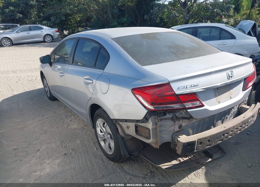 2015 HONDA CIVIC VIN: 19XFB2F52FE090867