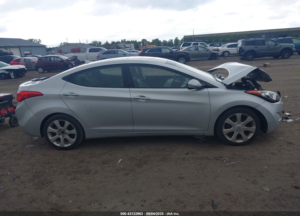 2012 HYUNDAI ELANTRA VIN: KMHDH4AE0CU252156