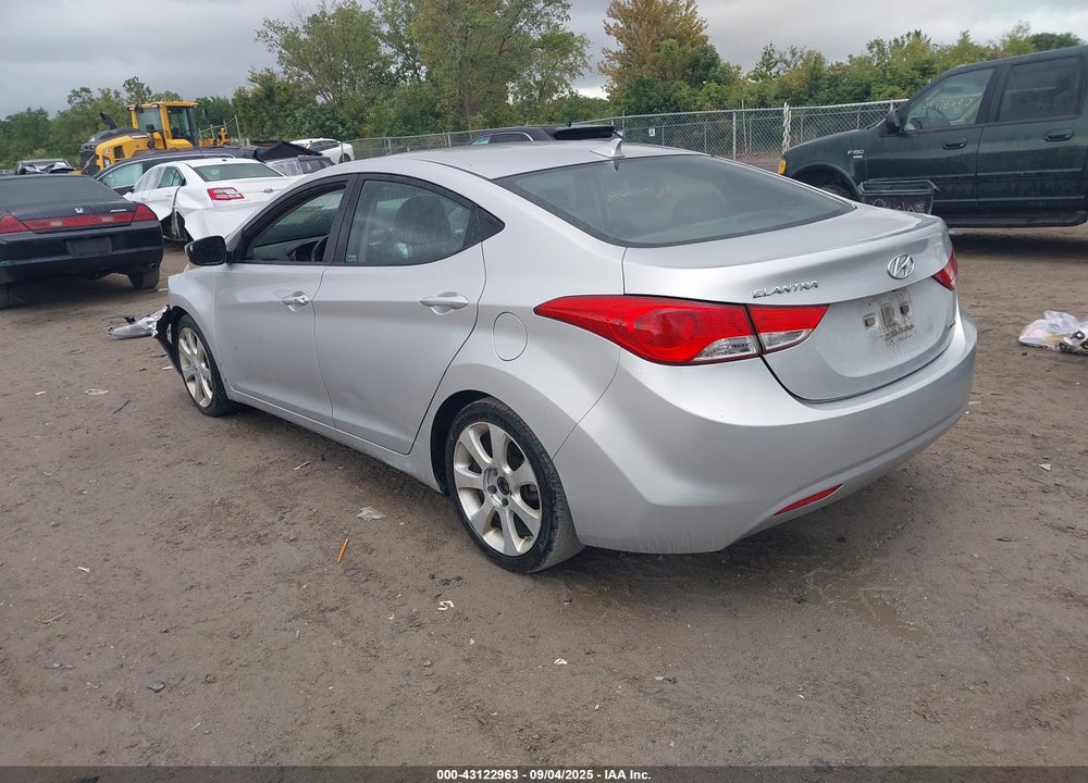 2012 HYUNDAI ELANTRA VIN: KMHDH4AE0CU252156