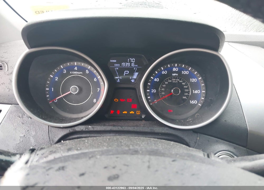 2012 HYUNDAI ELANTRA VIN: KMHDH4AE0CU252156
