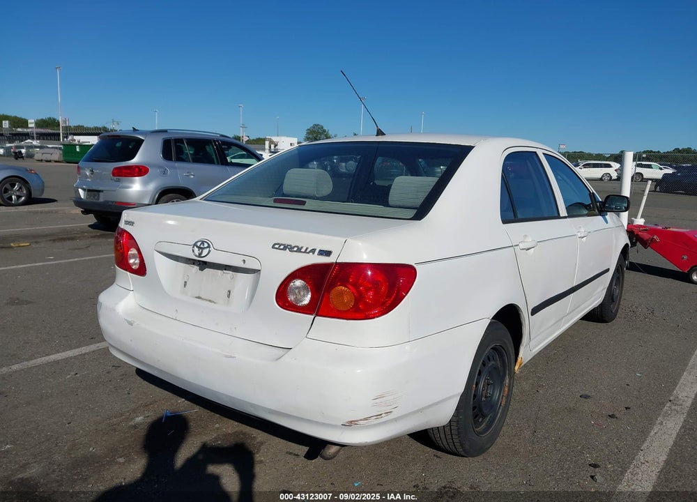 2003 TOYOTA COROLLA CE VIN: 1NXBR32E63Z057773