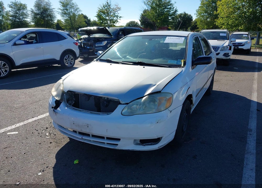 2003 TOYOTA COROLLA CE VIN: 1NXBR32E63Z057773