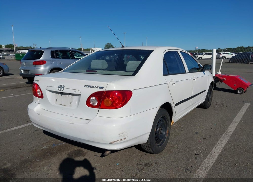 2003 TOYOTA COROLLA CE VIN: 1NXBR32E63Z057773