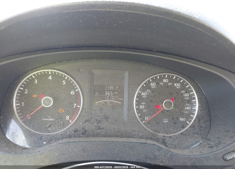 2013 VOLKSWAGEN JETTA VIN: 3VWDX7AJ1DM255964