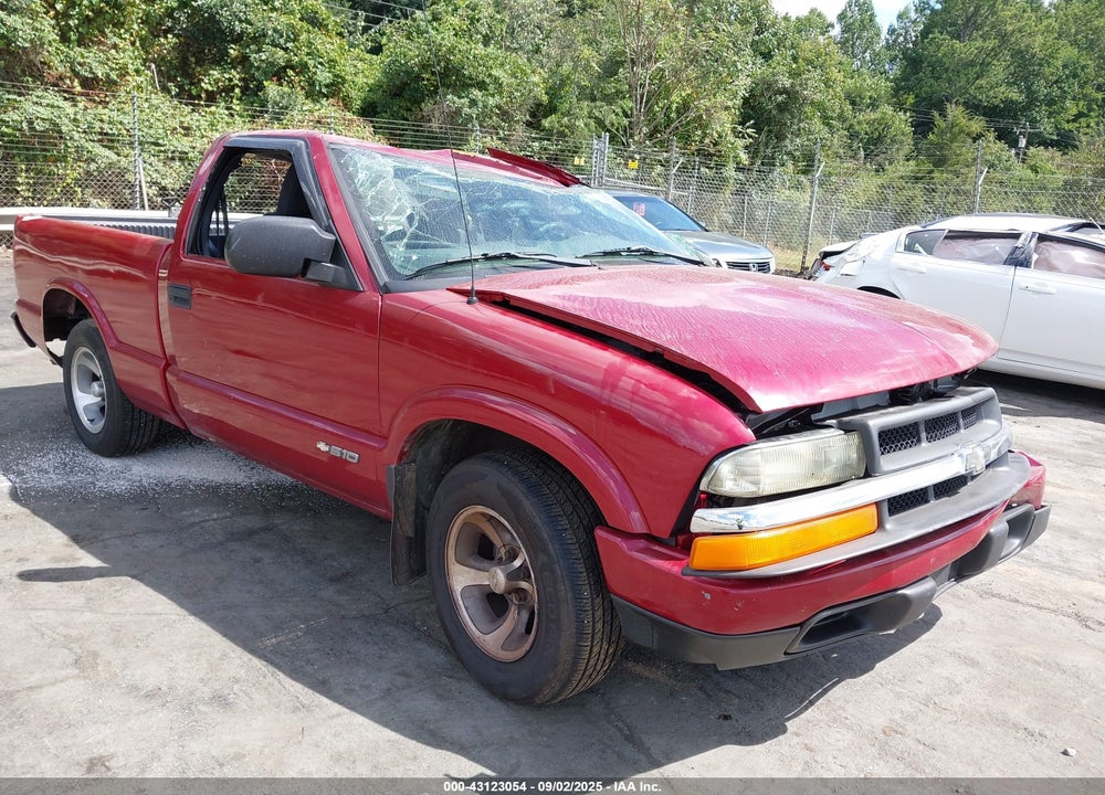 2003 CHEVROLET S-10 LS VIN: 1GCCS14H538267556