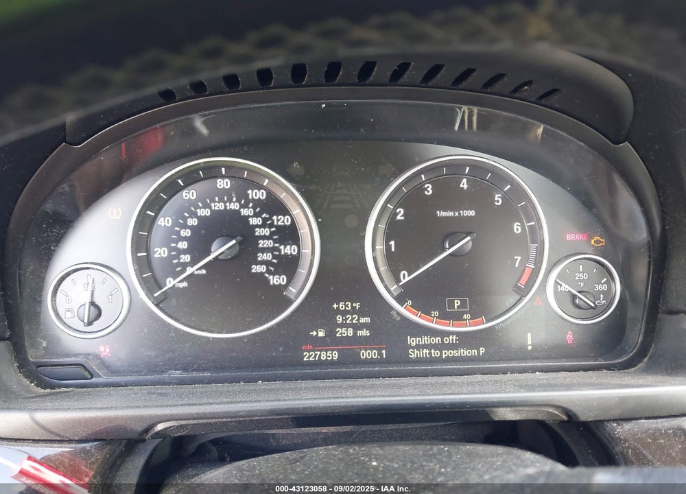 2011 BMW 5 SERIES VIN: WBAFU7C59BDU55243