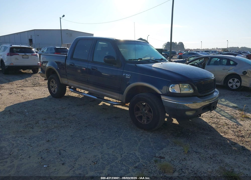 2003 FORD F-150 LARIAT/XLT VIN: 1FTRW08LX3KD31908