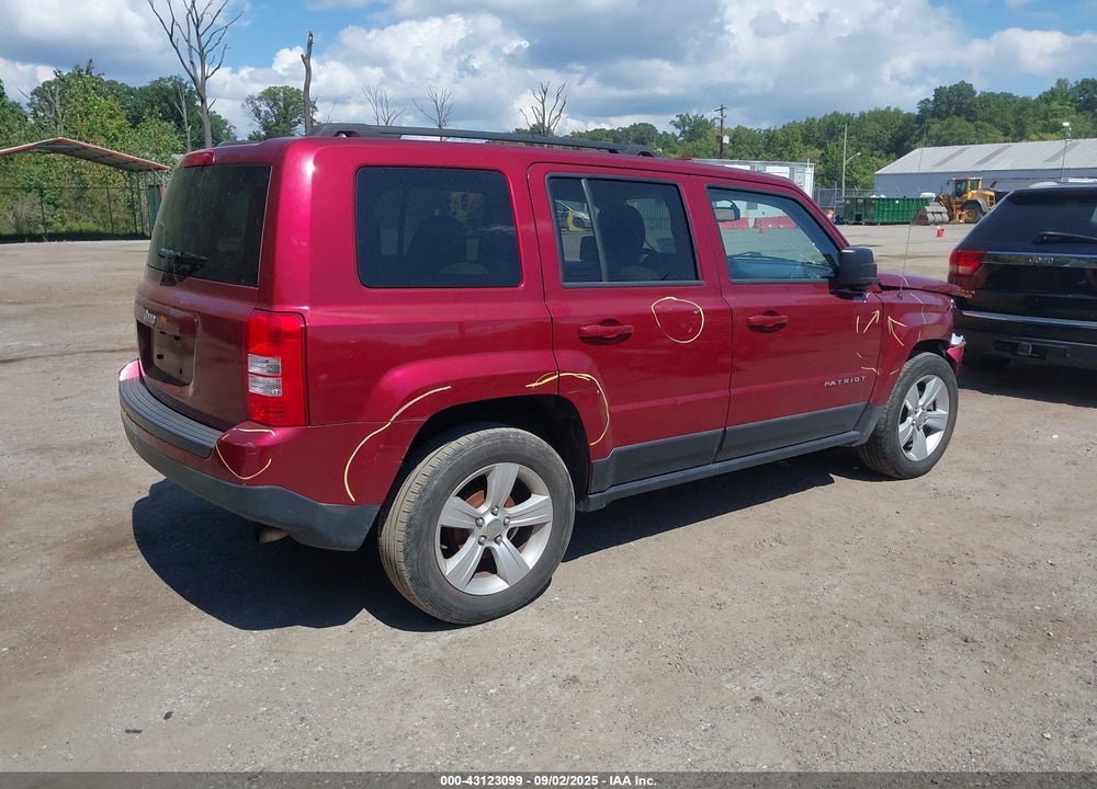 2016 JEEP PATRIOT VIN: 1C4NJPBB0GD562414
