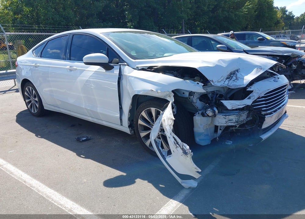 2019 FORD FUSION SE VIN: 3FA6P0T96KR233759