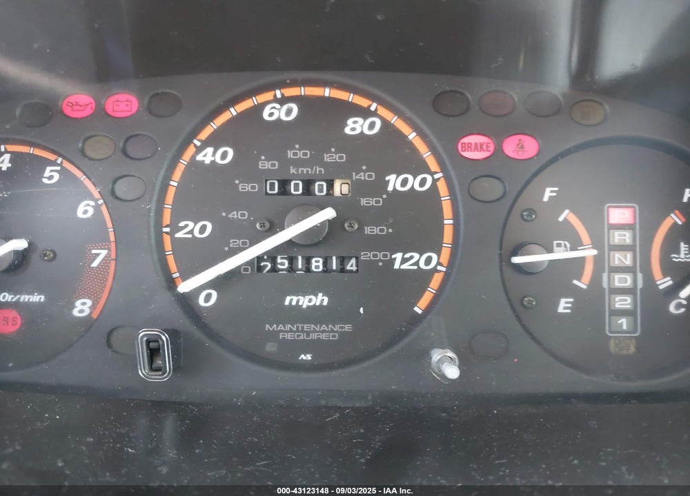 1999 HONDA CR-V LX VIN: JHLRD1843XC023342
