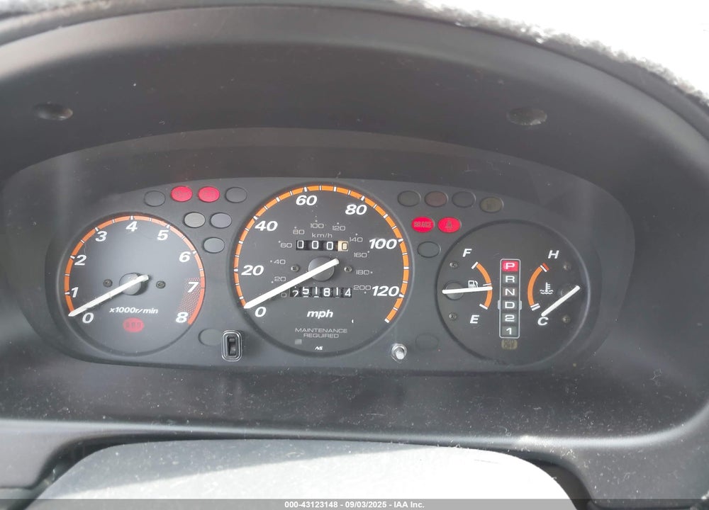 1999 HONDA CR-V LX VIN: JHLRD1843XC023342