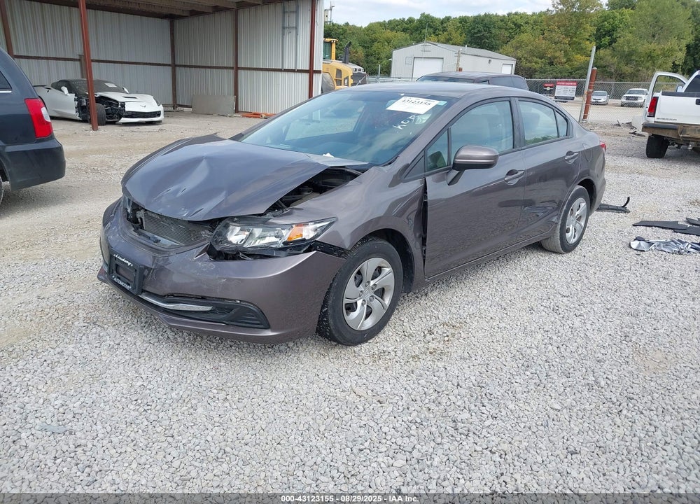 2015 HONDA CIVIC VIN: 19XFB2F5XFE050147