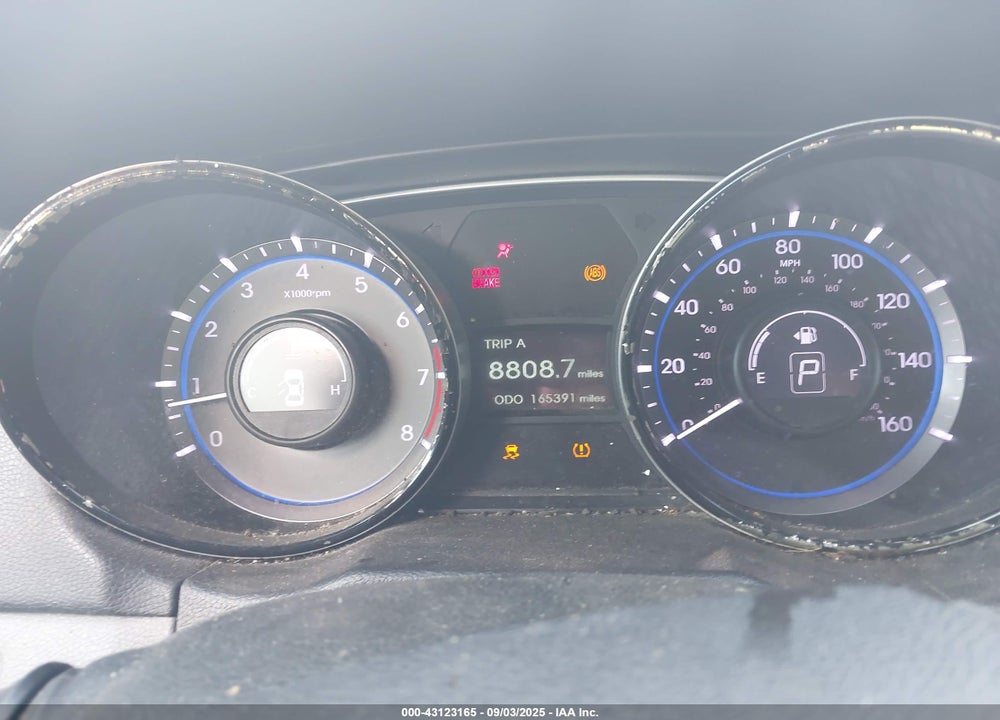 2013 HYUNDAI SONATA VIN: 5NPEB4AC2DH635276