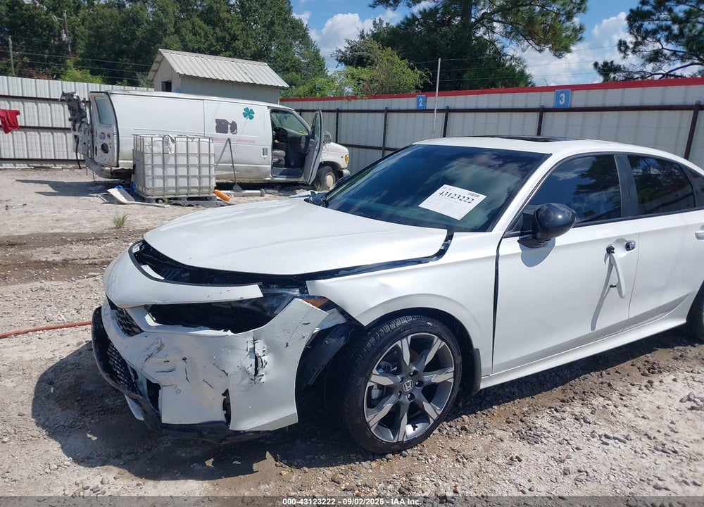 2025 HONDA CIVIC HYBRID VIN: 2HGFE4F86SH336252