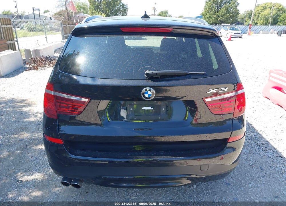 2017 BMW X3 XDRIVE28I VIN: 5UXWX9C37H0T22211