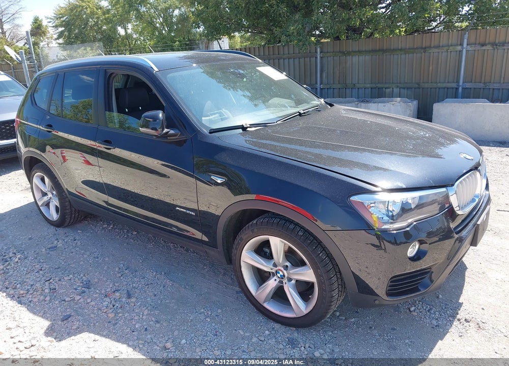 2017 BMW X3 XDRIVE28I VIN: 5UXWX9C37H0T22211