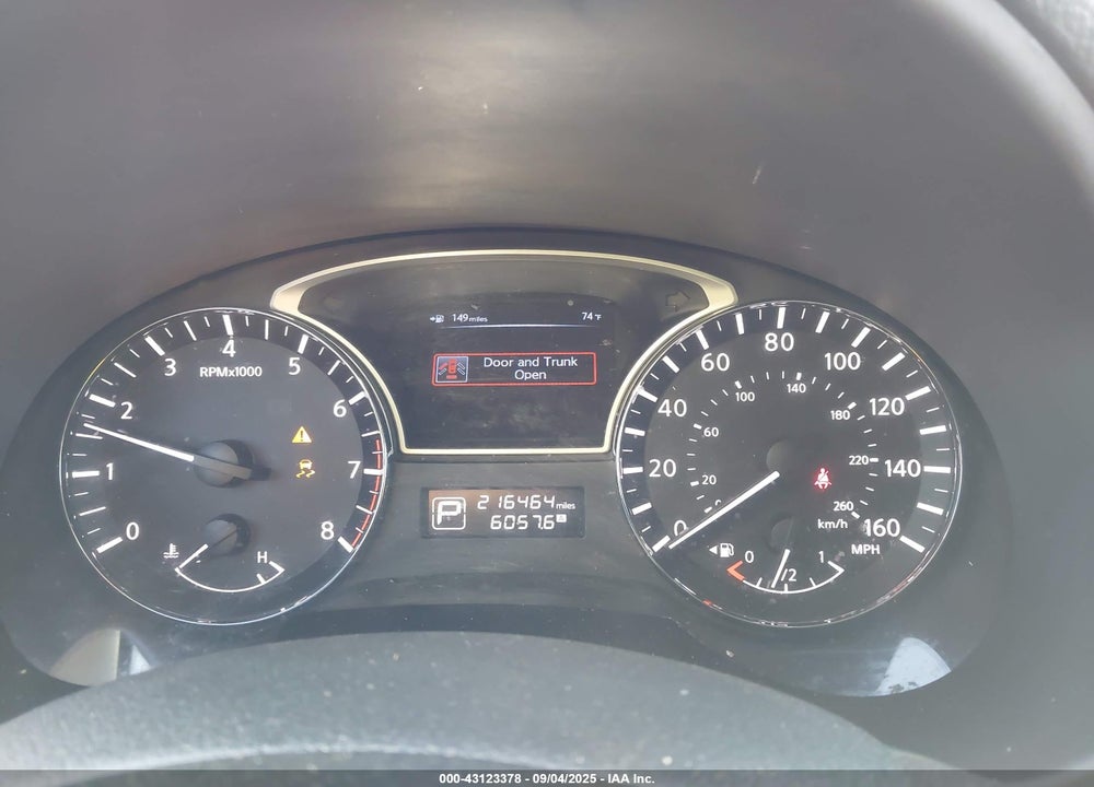 2013 NISSAN ALTIMA 2.5 SL VIN: 1N4AL3AP4DC156691
