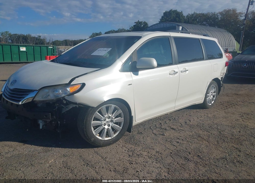 2017 TOYOTA SIENNA VIN: 5TDDZ3DC6HS167193
