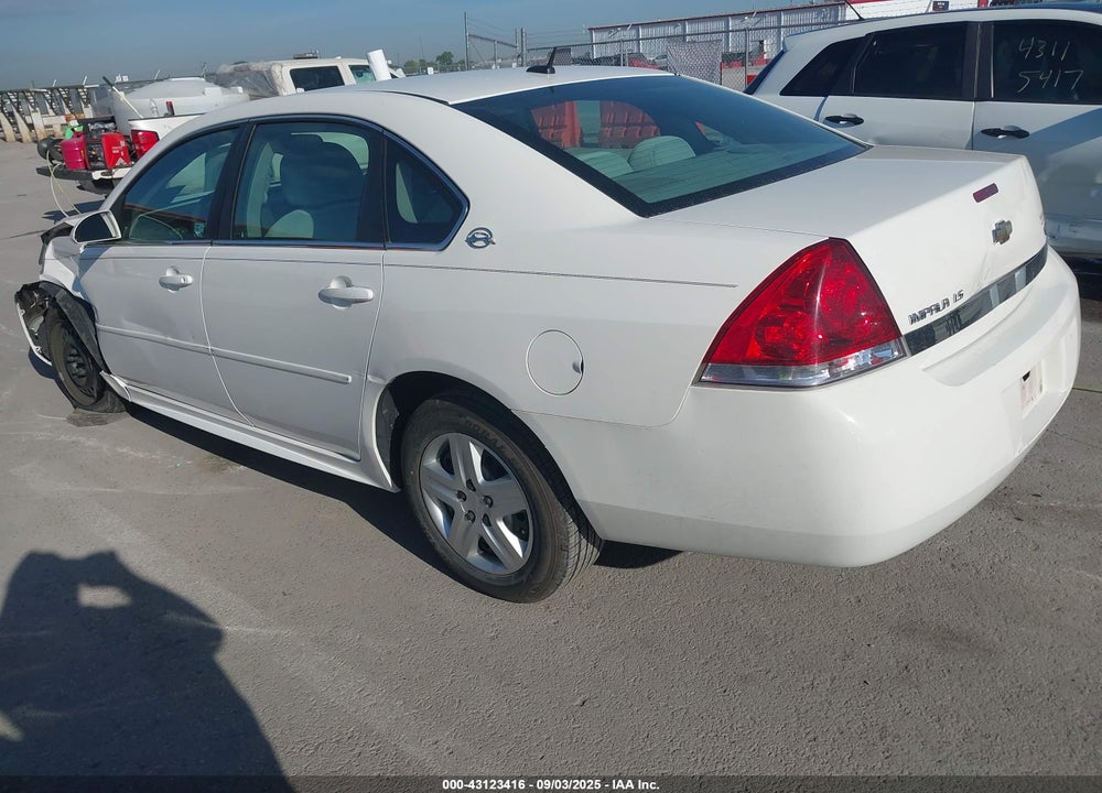 2009 CHEVROLET IMPALA VIN: 2G1WB57K891234647