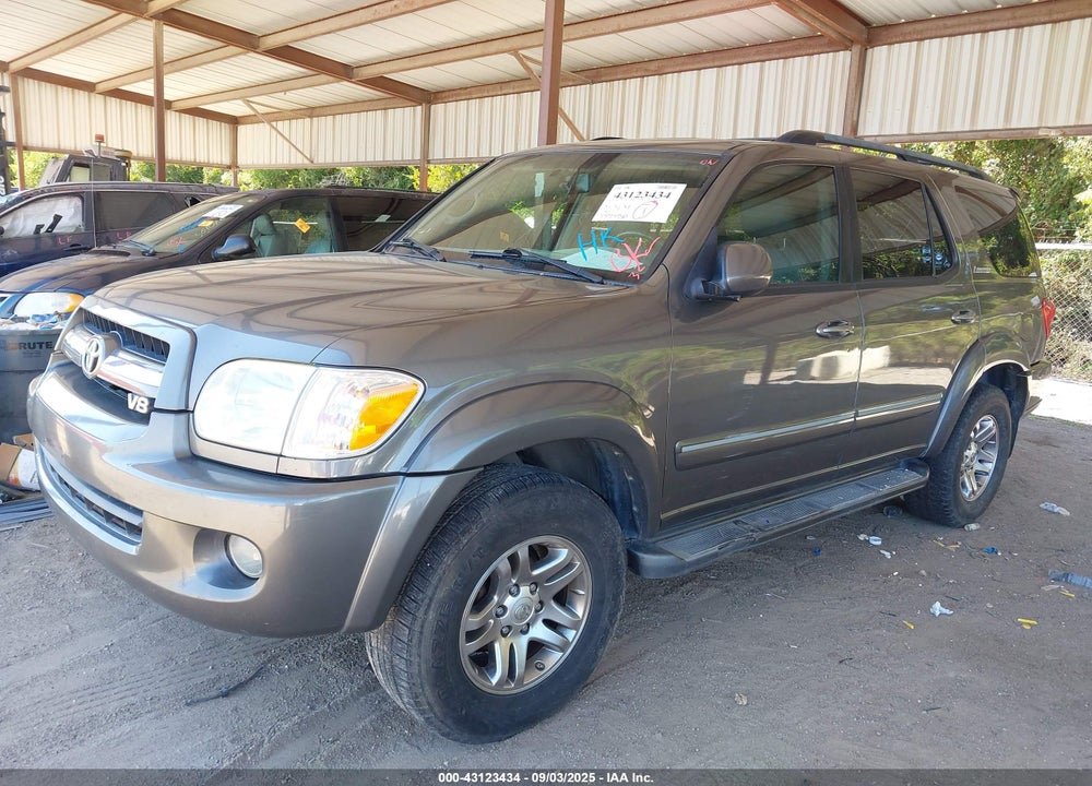 2005 TOYOTA SEQUOIA LIMITED V8 VIN: 5TDZT38A35S246137