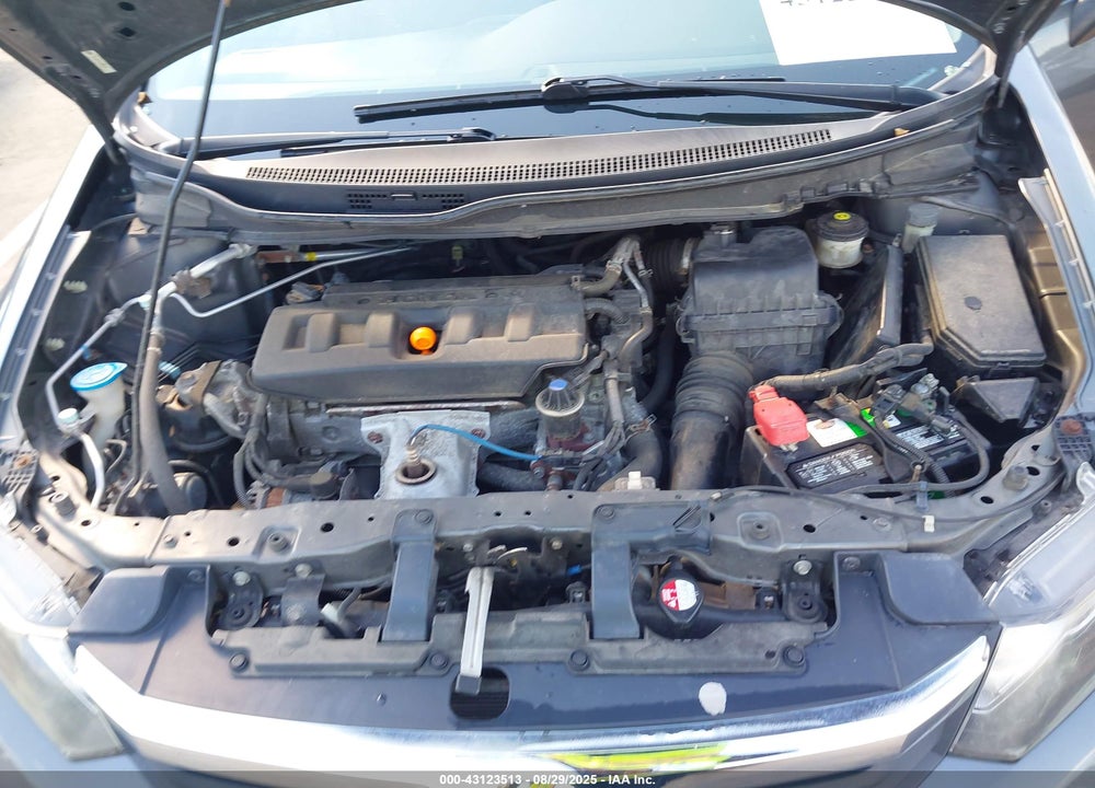 2012 HONDA CIVIC VIN: 19XFB2E51CE020208