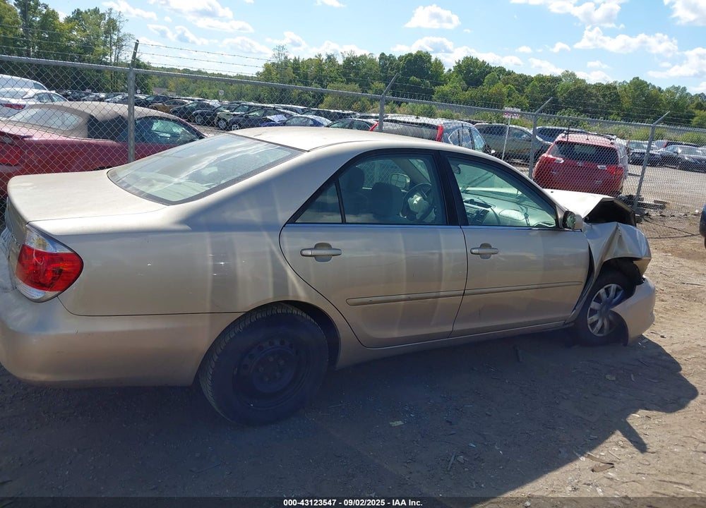 2005 TOYOTA CAMRY LE VIN: 4T1BE32K15U945867