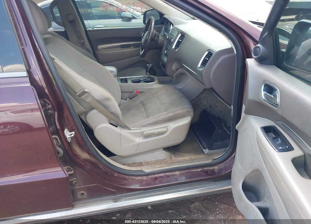 2012 DODGE DURANGO VIN: 1C4RDHAG7CC180599