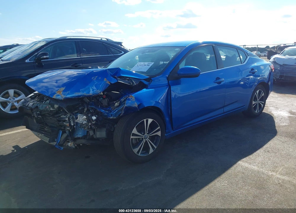 2022 NISSAN SENTRA VIN: 3N1AB8CV2NY271484