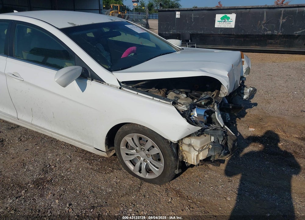 2012 HYUNDAI SONATA GLS VIN: 5NPEB4AC3CH478212