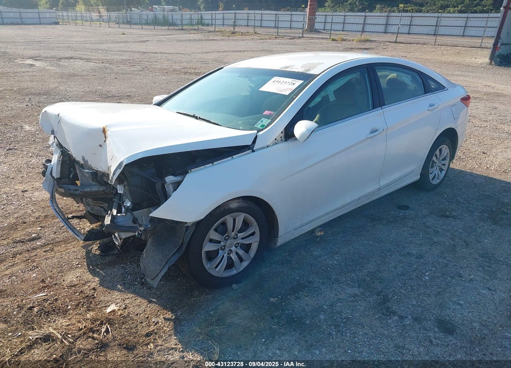 2012 HYUNDAI SONATA GLS VIN: 5NPEB4AC3CH478212