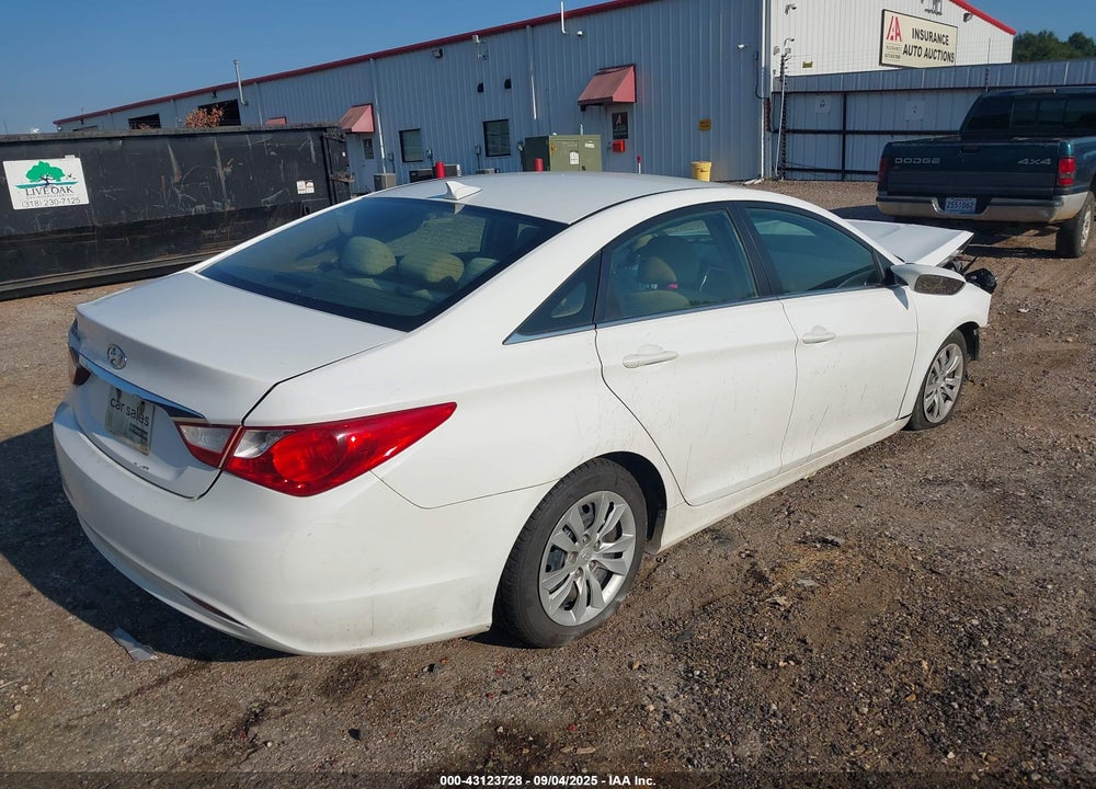 2012 HYUNDAI SONATA GLS VIN: 5NPEB4AC3CH478212