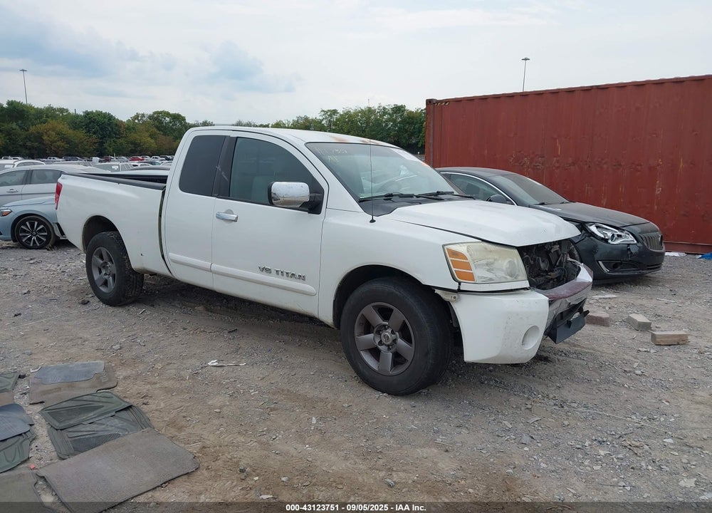 2005 NISSAN TITAN SE VIN: 1N6AA06A15N508454