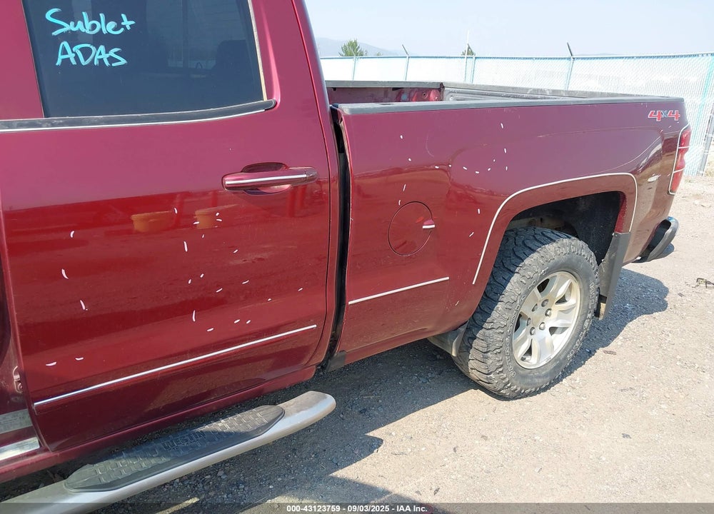 2017 CHEVROLET SILVERADO 1500 VIN: 1GCVKREC4HZ142513