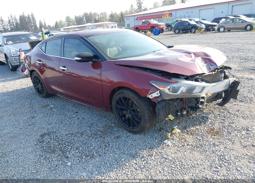 2017 NISSAN MAXIMA 3.5 SV VIN: 1N4AA6AP0HC444849