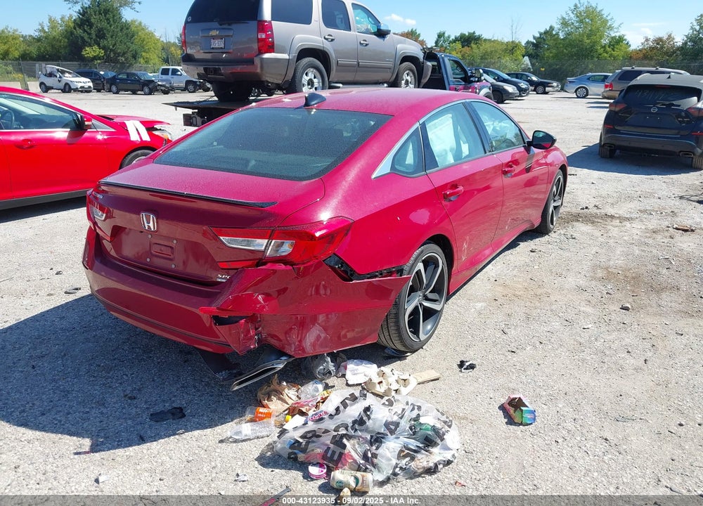 2021 HONDA ACCORD VIN: 1HGCV1F42MA003370