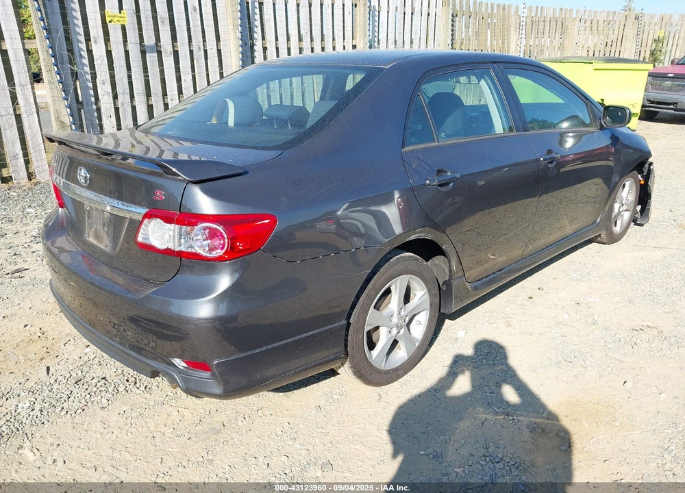 2013 TOYOTA COROLLA S VIN: 2T1BU4EE3DC978965