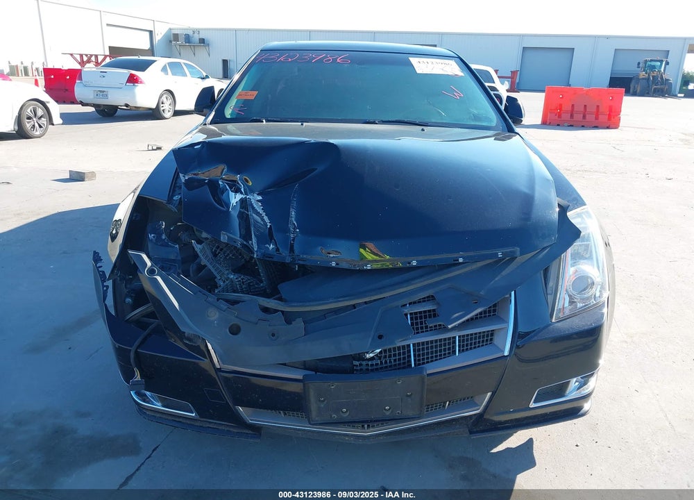 2011 CADILLAC CTS VIN: 1G6DP5ED7B0168018