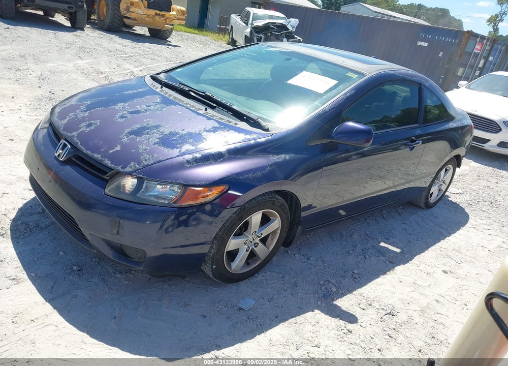 2007 HONDA CIVIC VIN: 2HGFG128X7H525489