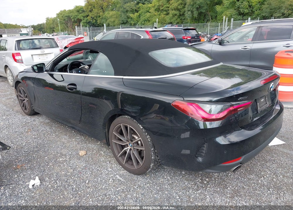 2022 BMW 4 SERIES VIN: WBA43AT01NCH83474