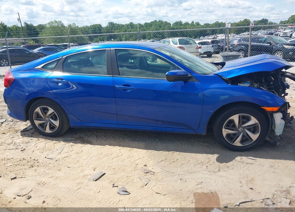 2019 HONDA CIVIC VIN: 2HGFC2F66KH599947