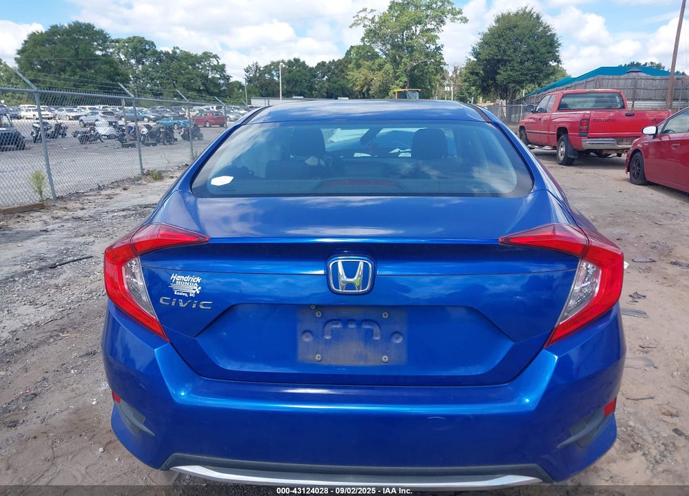 2019 HONDA CIVIC VIN: 2HGFC2F66KH599947