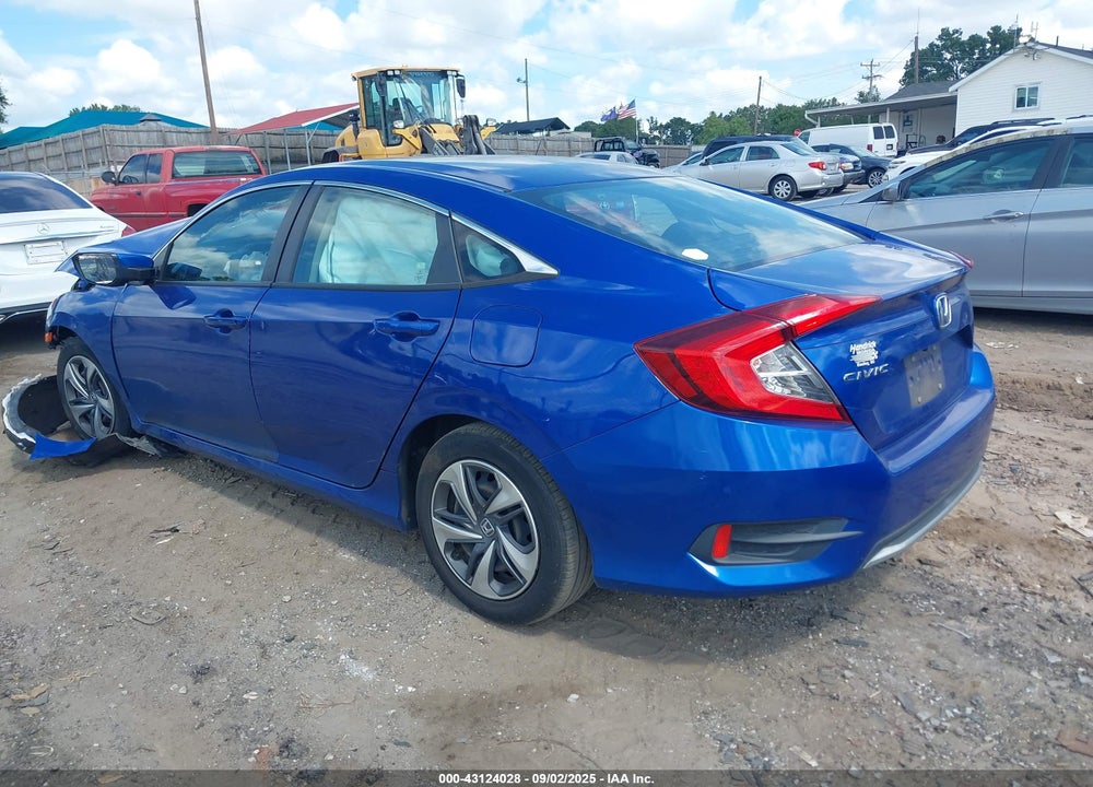 2019 HONDA CIVIC VIN: 2HGFC2F66KH599947