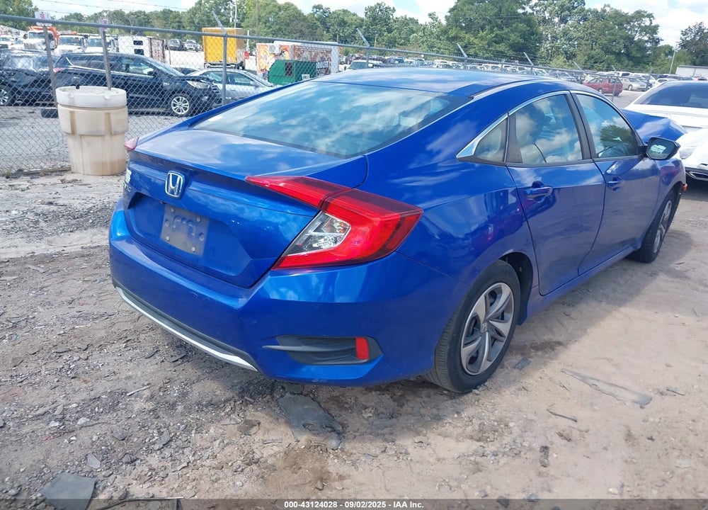 2019 HONDA CIVIC VIN: 2HGFC2F66KH599947