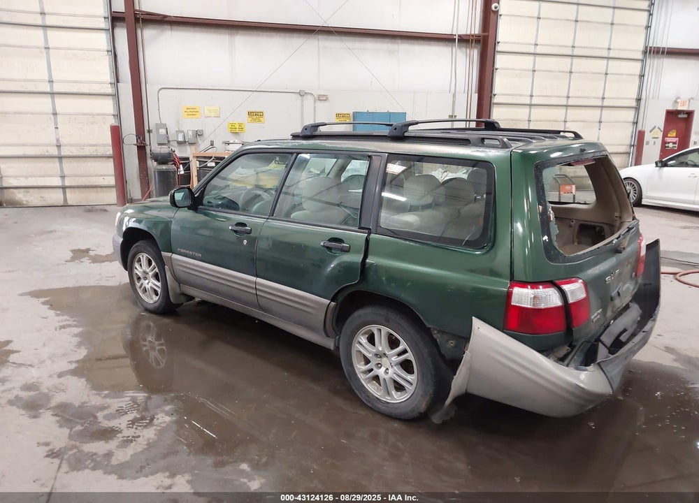 2002 SUBARU FORESTER S VIN: JF1SF65542H753183