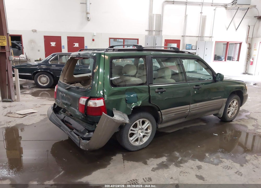 2002 SUBARU FORESTER S VIN: JF1SF65542H753183